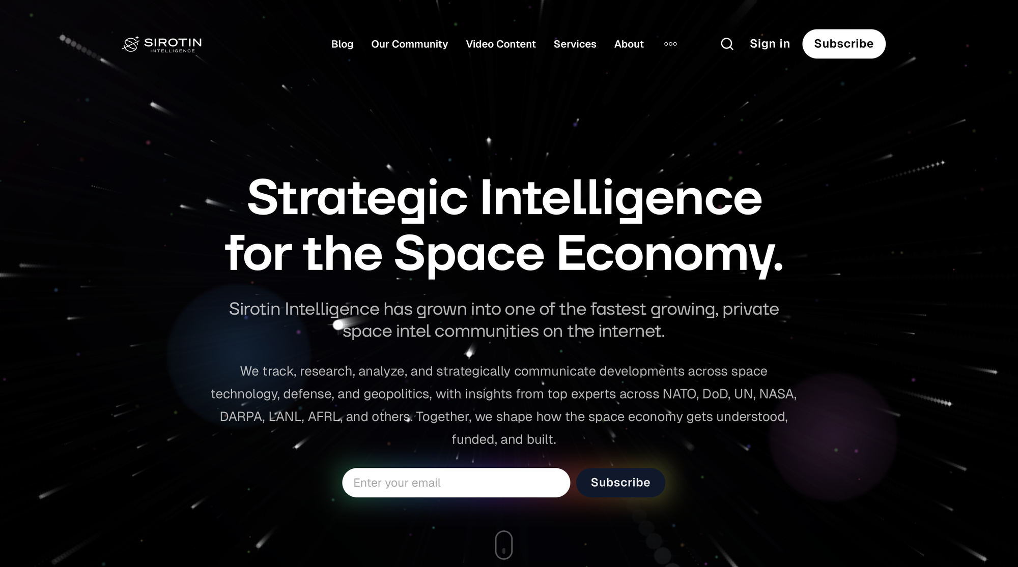 The USS Sirotin Intelligence Expands Operations!