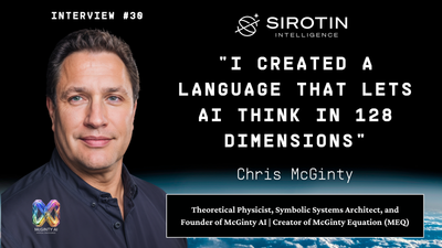"I Created a Language That Lets AI Think in 128 Dimensions": How Chris McGinty's McGinty Equation Unifies Quantum Fields Through Fractal Geometry, Creating Hyperfluid AI and Space-Folding Technologies Now Being Adopted by NATO Defense Strategists