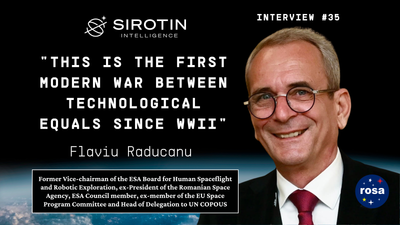 "This Is the First Modern War Between Technological Equals Since WWII": Former Romanian Space Agency President Flaviu Raducanu on Why Submarine Nuclear Reactors Will Power Mars Missions, How East-West Blindness Aids China & Lessons From Ukraine